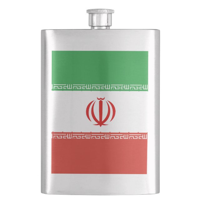 Flasque Drapeau iranien (devant)