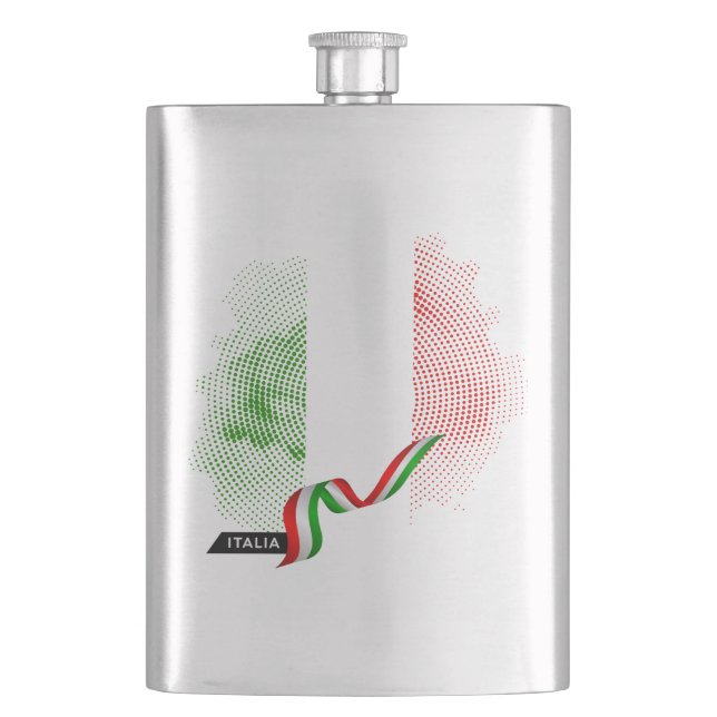 Flasque Drapeau italien (devant)