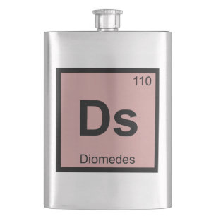 Flasque Ds - Diomède Tableau Périodique Chimie Grecque