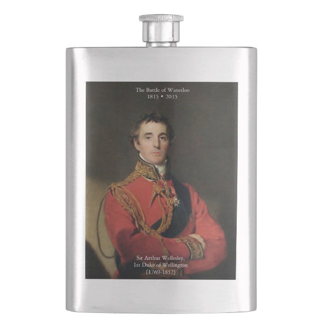 Flasque Duc de Wellington Waterloo (devant)