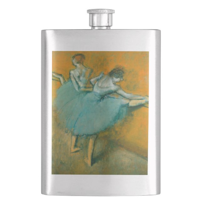 Flasque Edgar Degas Danseuses à la barre Impression : Art  (devant)