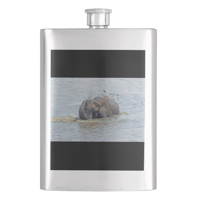Flasque éléphant de bain (devant)