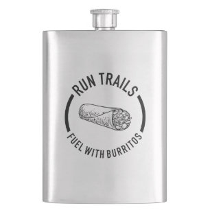 Flasque Exécuter Des Sentiers, Carburant Avec Burritos