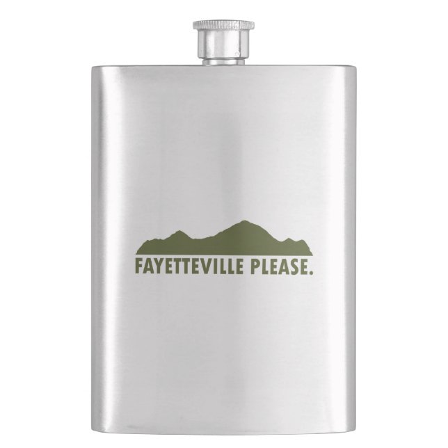 Flasque Fayetteville Arkansas S'Il Vous Plaît (devant)