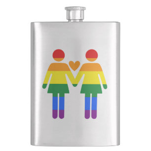 Flasque Femmes Rainbow