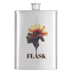 Flasque Fleur Pétale Humaine Conception unique pour -
