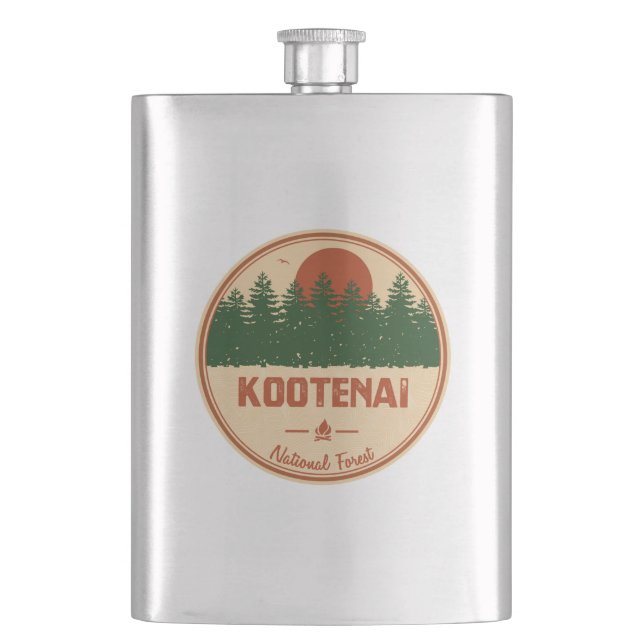 Flasque Forêt nationale de Kootenai (devant)