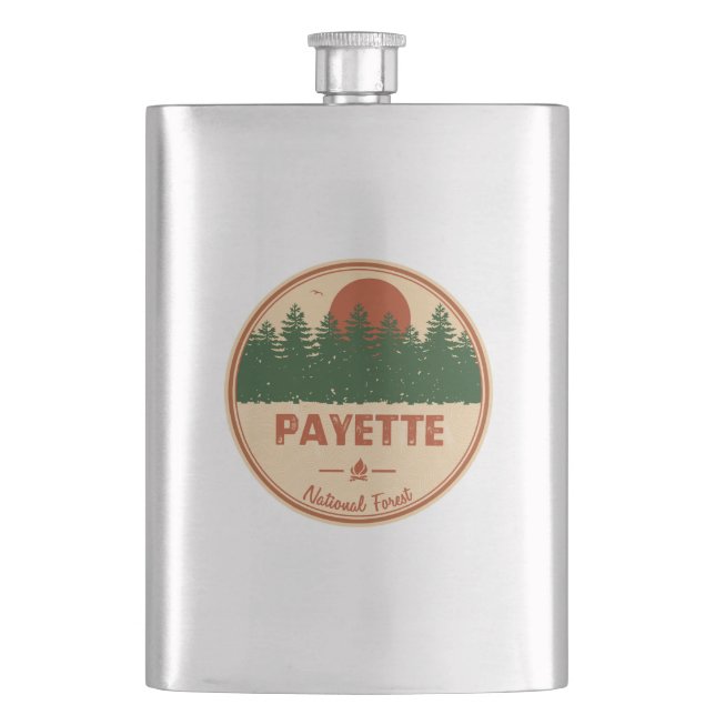 Flasque Forêt nationale de Payette (devant)