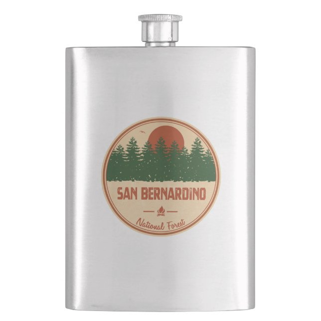 Flasque Forêt nationale de San Bernardino (devant)