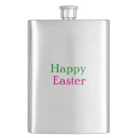 Happy easter boho vert rose enfants ajouter nom ti
