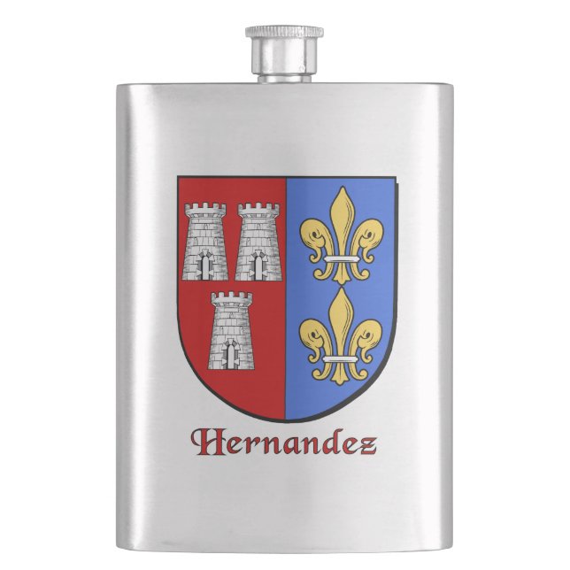Flasque Hernandez Heraldique Shield (devant)