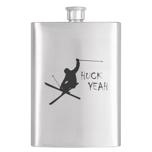 Flasque Huck Yeah (Skiing) (devant)