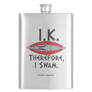 Flasque IK C'Est Pourquoi Je Swam Whitewater Kayakers