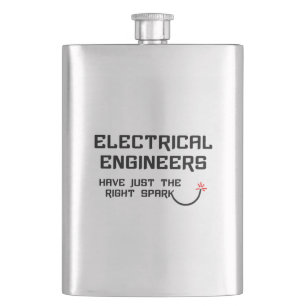 Flasque Ingénieur électricien bonne étincelle