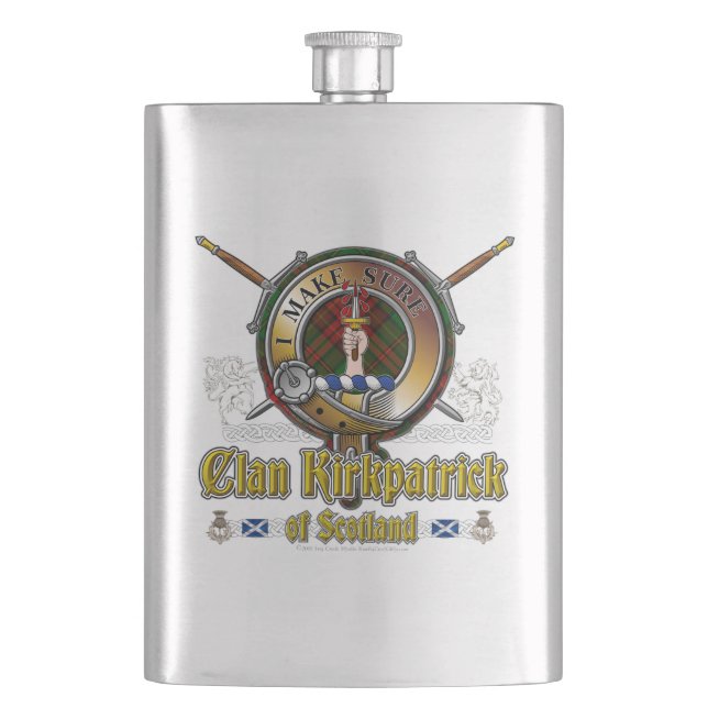 Flasque Insigne du clan Kirkpatrick (devant)