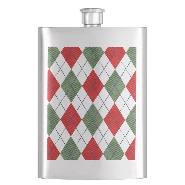 Flasque Jacquard de Noël (devant)