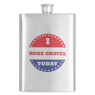 Flasque J'Ai Fait Du Gravel Aujourd'Hui