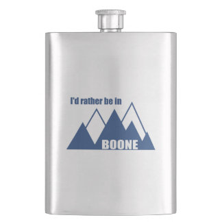 Flasque Je préférerais être à Boone North Carolina Mountai