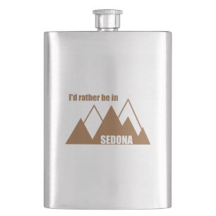 Flasque Je Préférerais Être À Sedona Mountain