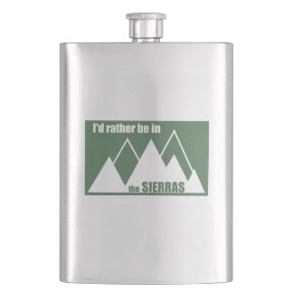 Flasque Je Préférerais Être Dans Les Sierras
