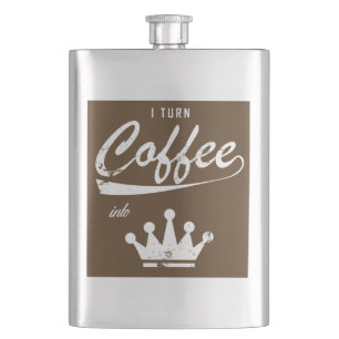 Flasque Je transforme le café en KOM
