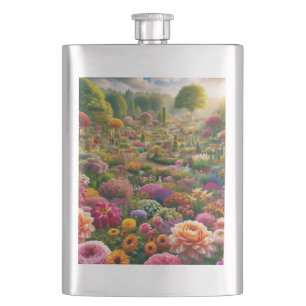 Flasque La magie des fleurs - un paradis des couleurs