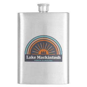 Flasque Lac Mackintosh Caroline du Nord Arc en ciel