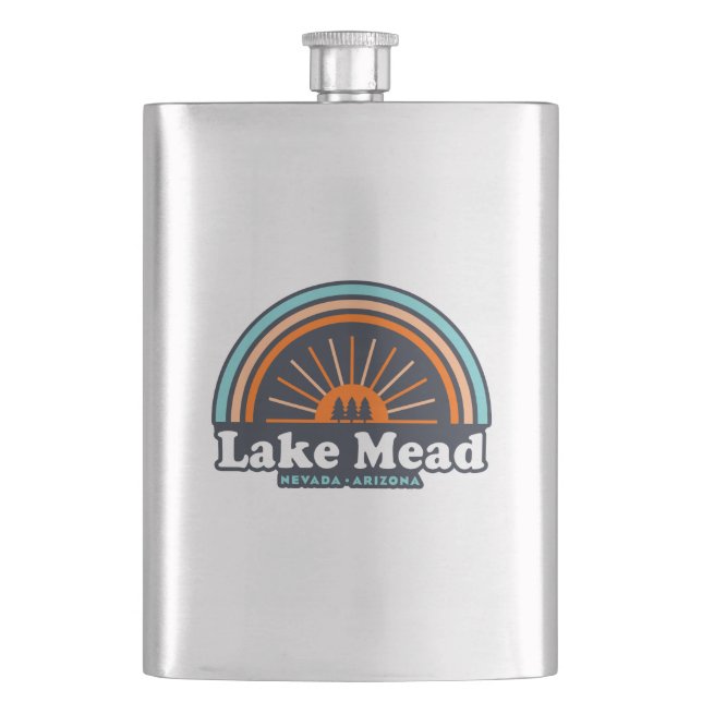 Flasque Lac Mead Nevada Arizona Arc en ciel (devant)