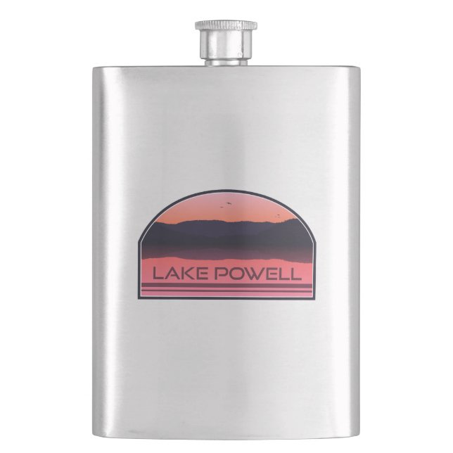 Flasque Lac Powell Arizona Utah Red Sunrise (devant)