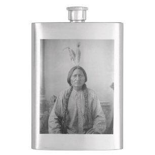 Flasque Lakota Leader assis Bull Amérindien