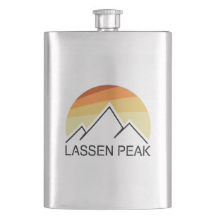 Flasque Lassen Peak California Retro
