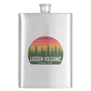 Flasque Le Parc national volcanique de Lassen