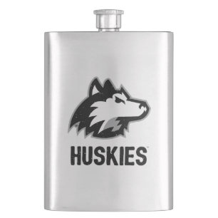 Flasque Les Huskies de NIU en détresse