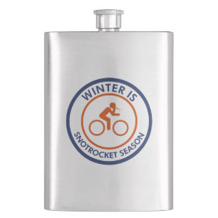 Flasque L'Hiver Est Snot Rocket Saison Cyclisme