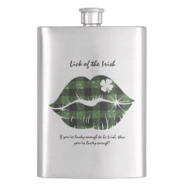 Flasque Lick (Luck) de Irish Editable