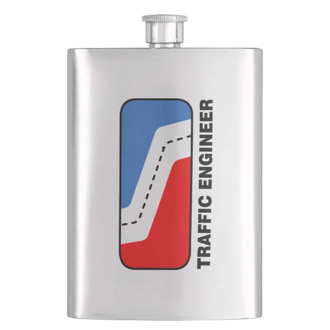 Flasque Ligue des ingénieurs de la circulation (devant)