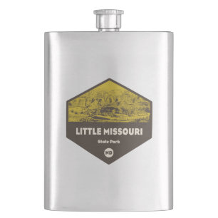 Flasque Little Missouri State Park Dakota du Nord