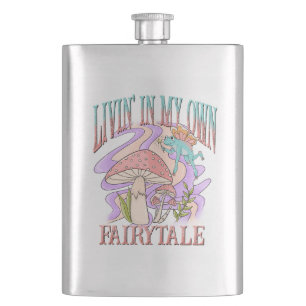 Flasque Livin' In My Own Fairytale - Frog & Champignons