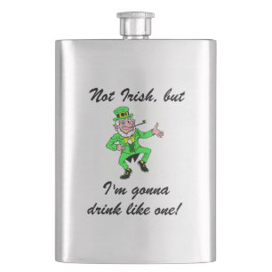 Flasque Lutin potable du jour de St Patrick drôle