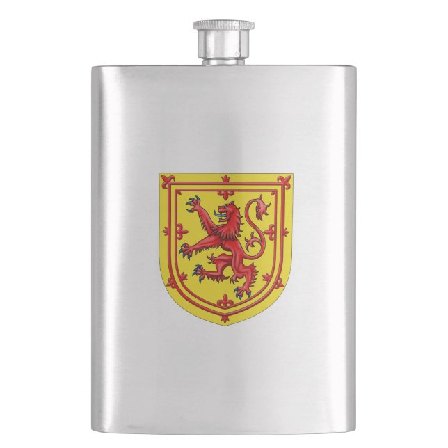 Flasque Manteau de lion de l'Ecosse des bras effréné (devant)