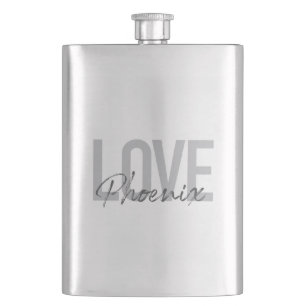 Flasque Moderne, simple, cool, design urbain Aimer Phoenix