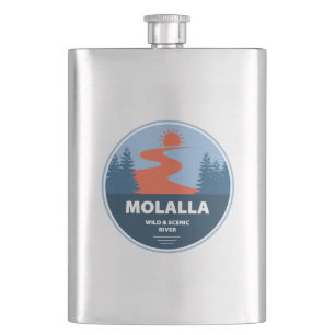 Flasque Molalla Wild Et Rivière Pittoresque