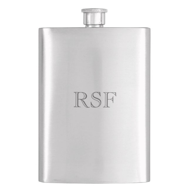 FLASQUE MONOGRAMME CHIC DE FLASK_CLASSIC (devant)