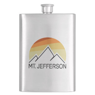 Flasque Mont Jefferson New Hampshire Retro