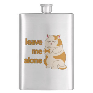 Flasque Moody Grosse cat me laisse tranquille