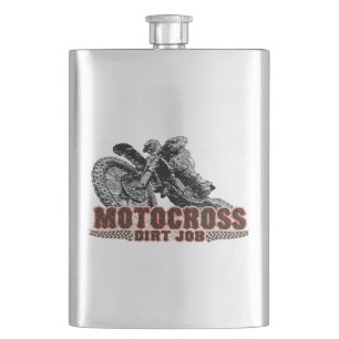 Flasque Motocross de saleté
