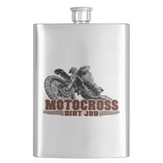 Flasque Motocross de saleté