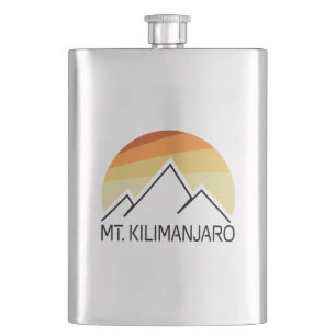 Flasque Mt. Kilimanjaro Retro