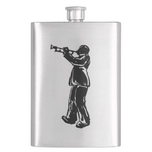 Flasque New York Boogie Nights Trumpet Orange