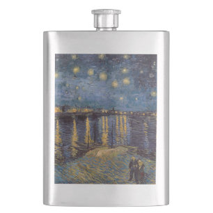 Flasque Nuit étoilée sur le Rhône par Vincent Van Gogh